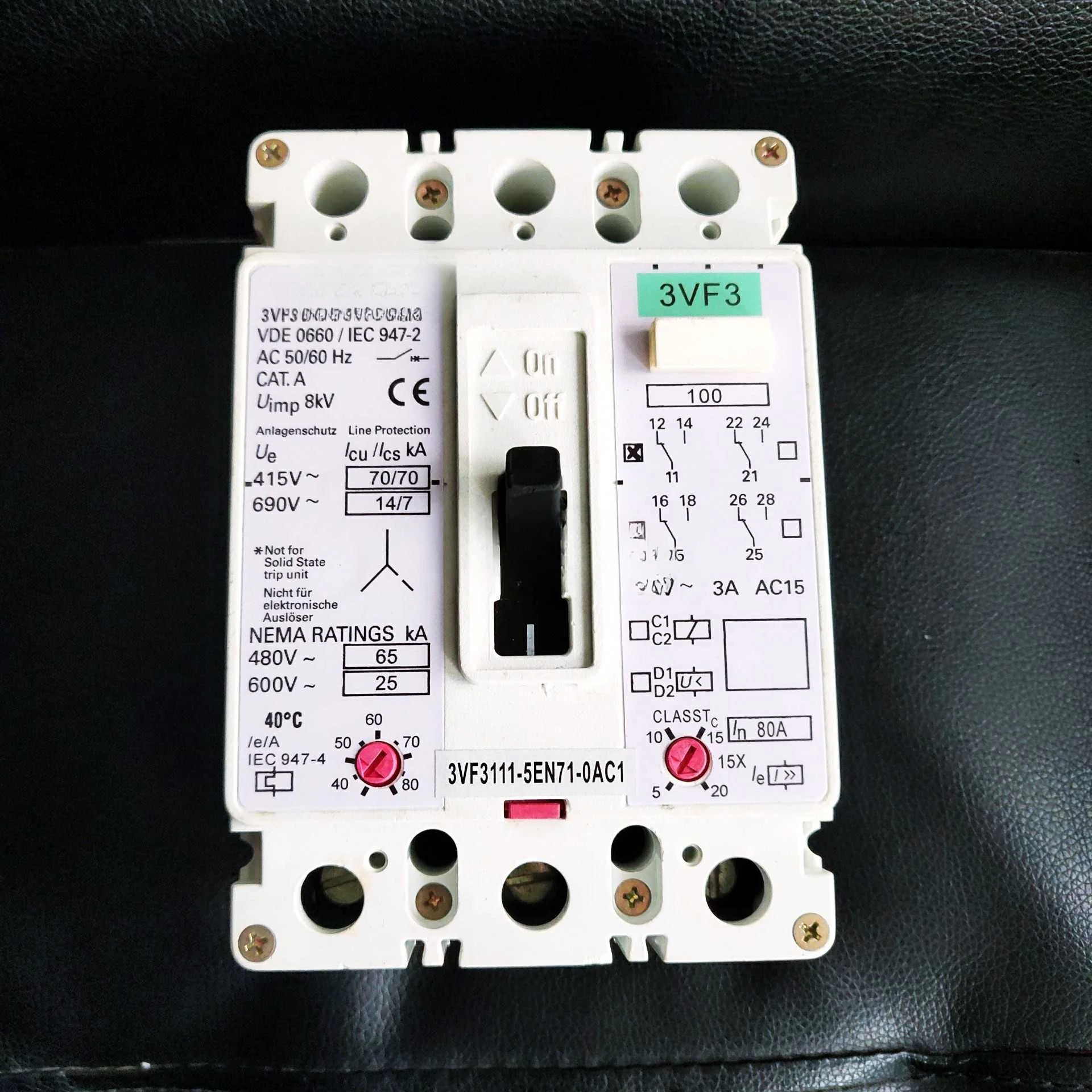 

Siemens 3VF3 3VF3111-5EN71-0AA0