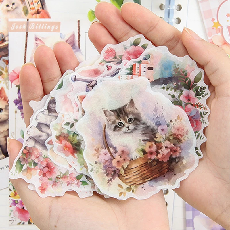 Mr. Paper 6 styles 10pcs/pack washi special oil tape cute wind DIY handbook material creative stickers