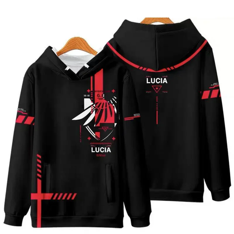 GRAY RAVEN PUNISHING Lucia Cool 3d Print Fashion Japan Anime Game Hoodies Sweatshirts Men Women Hooded Tops Long Sleeve Pullover