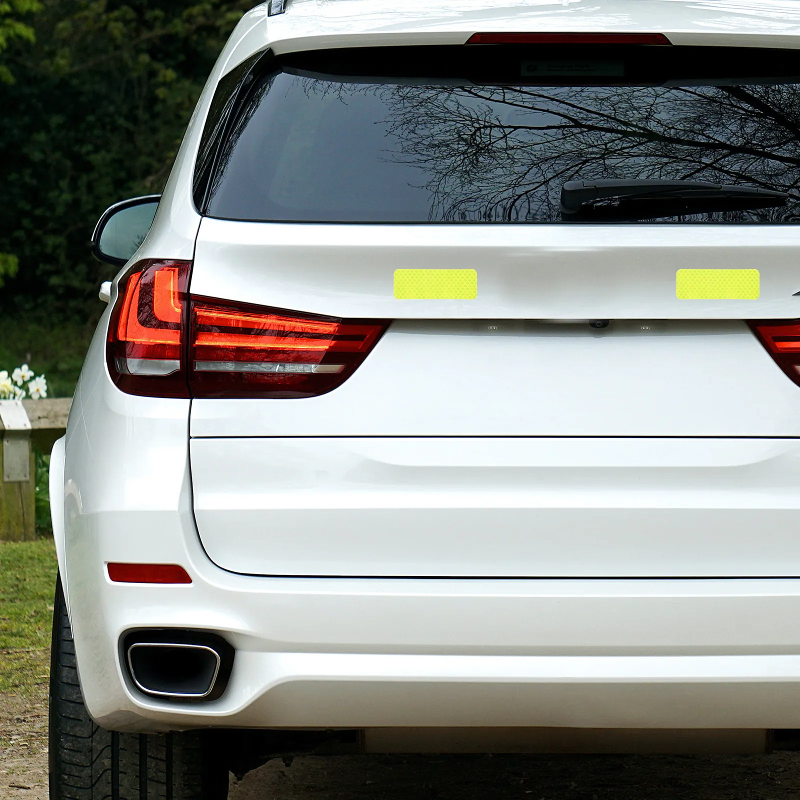 

40 шт. светоотражающей ленты для автомобилей, грузовиков, прицепов, мотоциклов, улучшающие видимость светоотражающие наклейки для вождения в ночное время