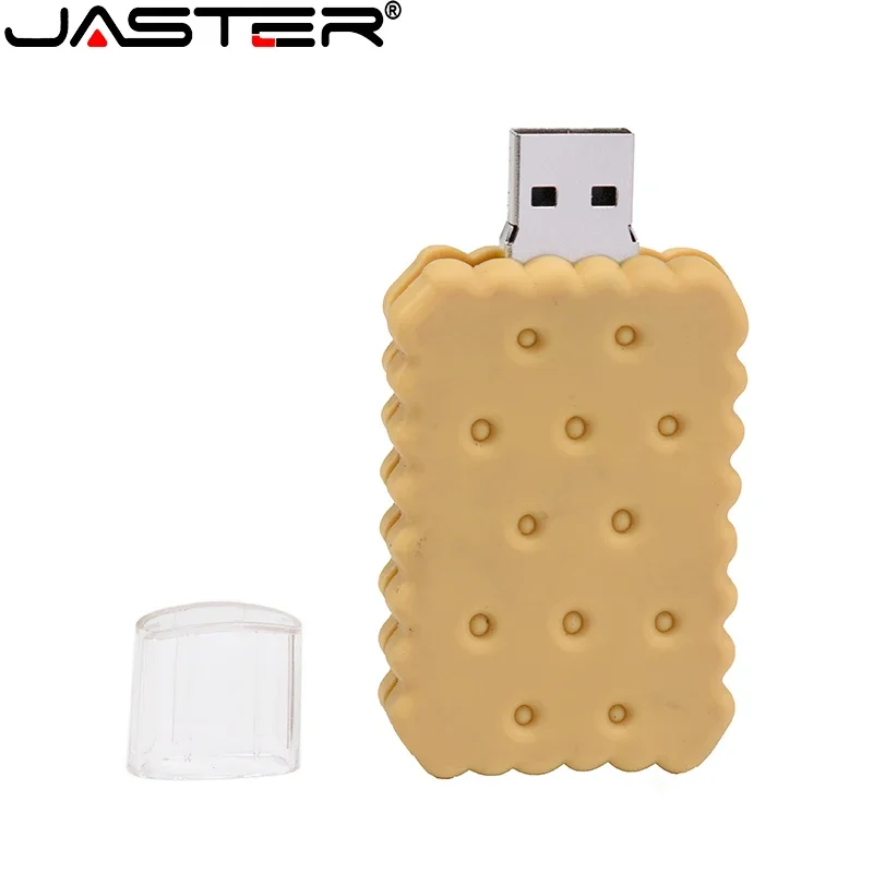 USB Flash Drive Buah JASTER 64GB Sayuran Pen Drive 32GB Coklat Es Krim Stik Memori Wortel Cabai Pendrive Permen Terong
