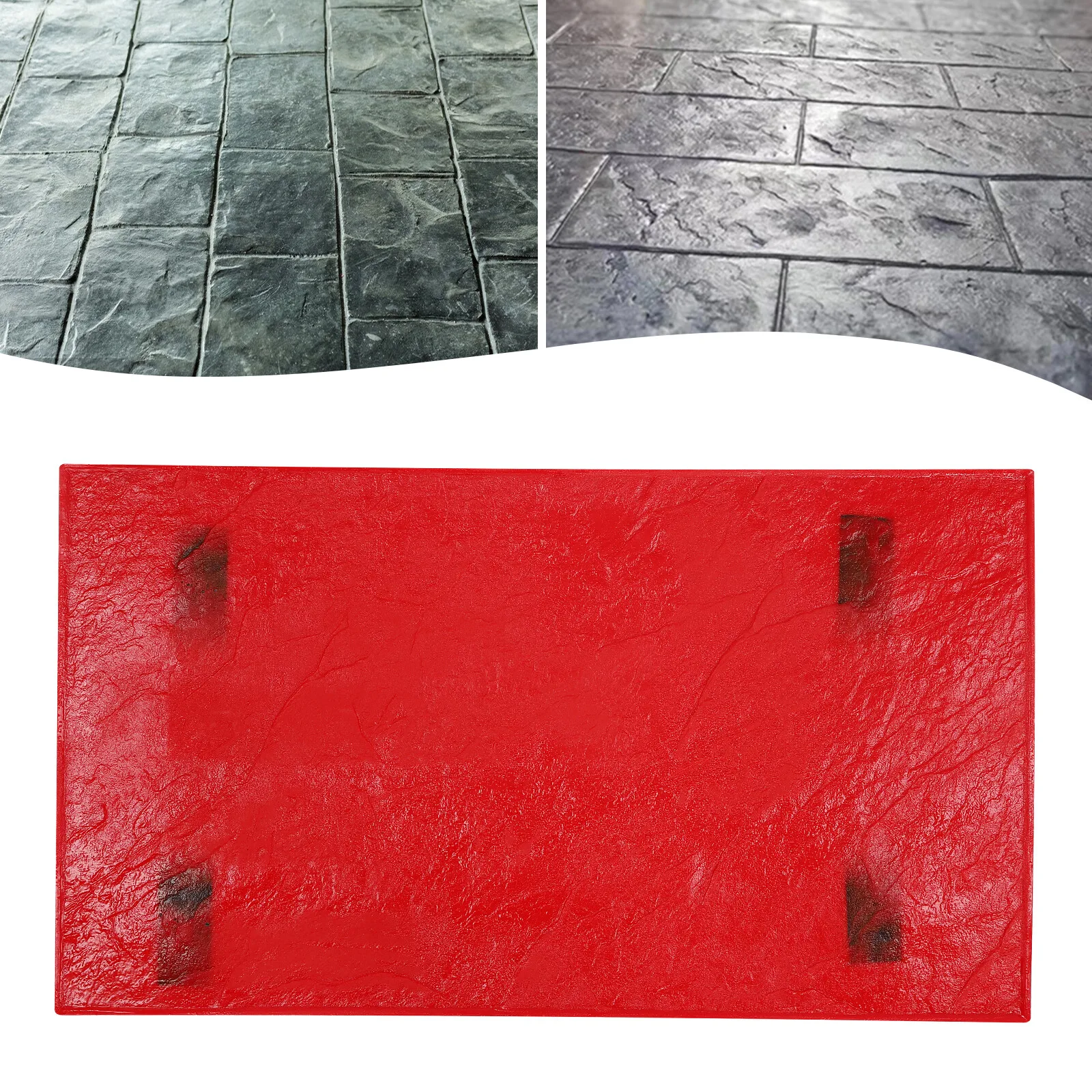 

28''x16'' Manual Concrete Stamps Mats Set Concrete Stamping Concrete Texturing Skin Mat