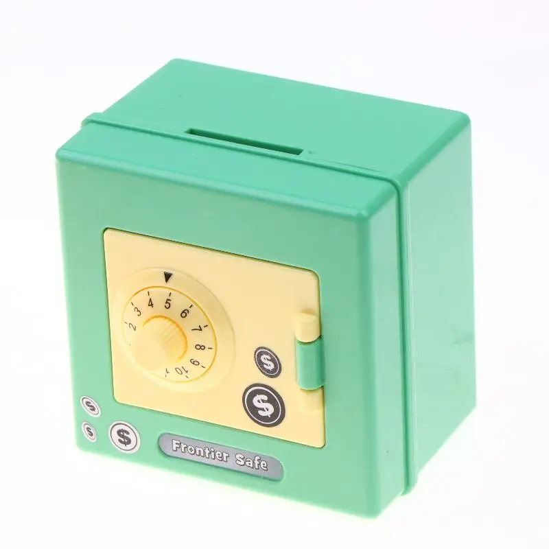Tirelire coffre-fort avec code pour enfants boîte à monnaie_voghion.com