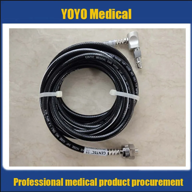 For Breathing anesthesia machine air line Medical air gas low pressure hose 34I-AIR-GS/NS-5