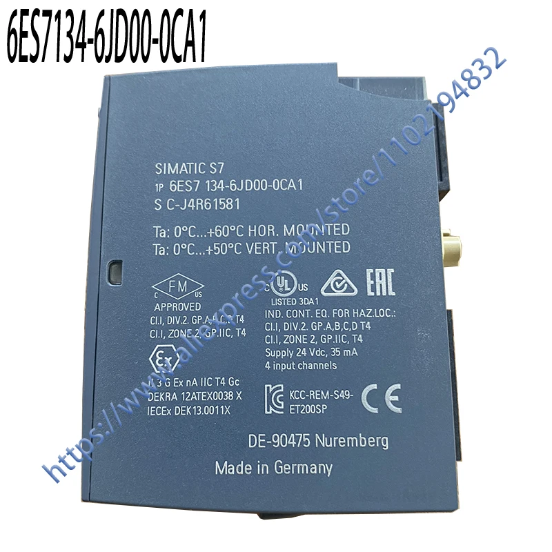 

Brand New Original 6ES7134-6JD00-0CA1 6ES7135-6HD00-0BA1 6ES7137-6AA00-0BA0 6ES7138-6AA00-0BA0 Fast Shipping