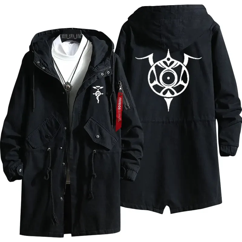 

DY20New Metal Coat Edward Elric Hoodie Trench Men Women Fashion Fall Winter Zipper Alchemist Jacket25
