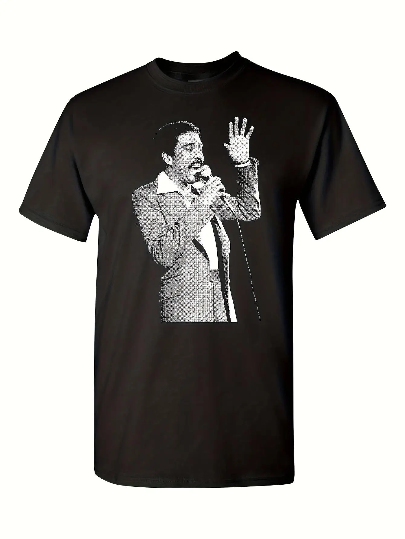 2026 New Arrival Fashion Casual High Quality Mens Black T Shirt Comedy Stand up Live Tour Vintage Graphic Tee Black Retro Short Sleeve Shirt for Men 100 Regular Fit Round Neck Machine Washable Casual Top Gifts for Boyfriend