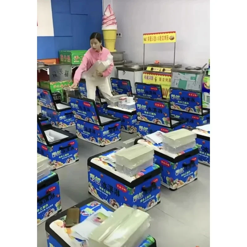 Car Internet Celebrity Handm Hine Stall Commercial Refrigeration Coloul