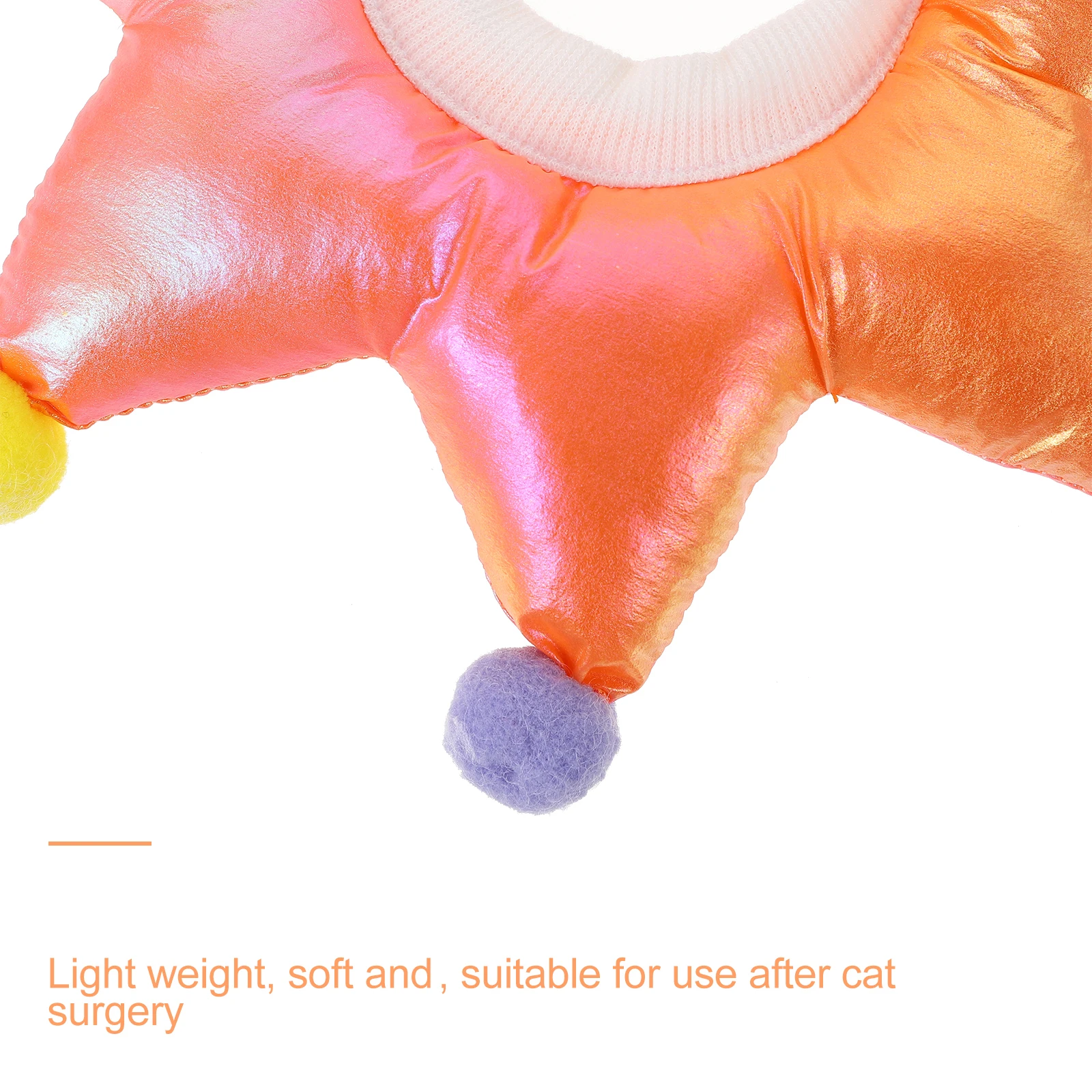 

Pet Protective Cat Recovery Cone Adjustable Neck Circle Waterproof Anti Scratch for Cats Pet Protective Collar Bite Cover