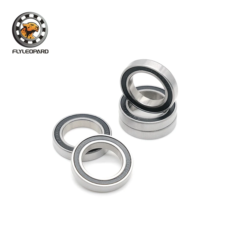 2/4pcs of 173010RS 17x30x10mm Bicycle Hub Bearing 15267 24377 6802 6803 6900 6902 6903 -2RS for Bike Wheel Bottom Bracket Repair