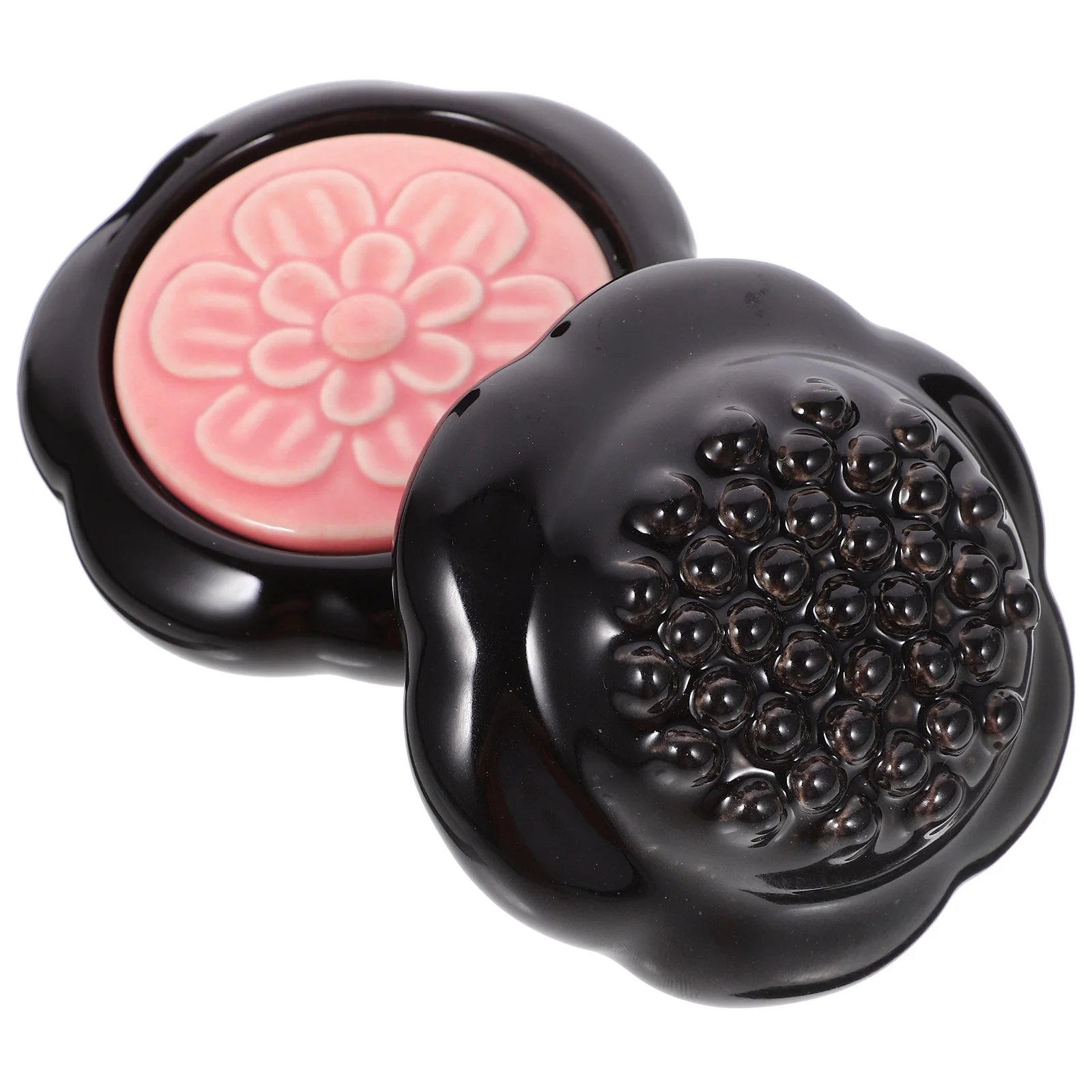 2 szt. Czarna płytka Gua Sha do gładkiego skrobania, narzędzie do pielęgnacji twarzy, masaż pleców, relaksacja ciała, pielęgnacja spa, płytka do masażu