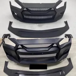 Body Kit Front Bumper Front Lip Shovel Assembly For Infiniti Q50 Q50L Modified New Style Fog Lamp Frame Auto Accessories