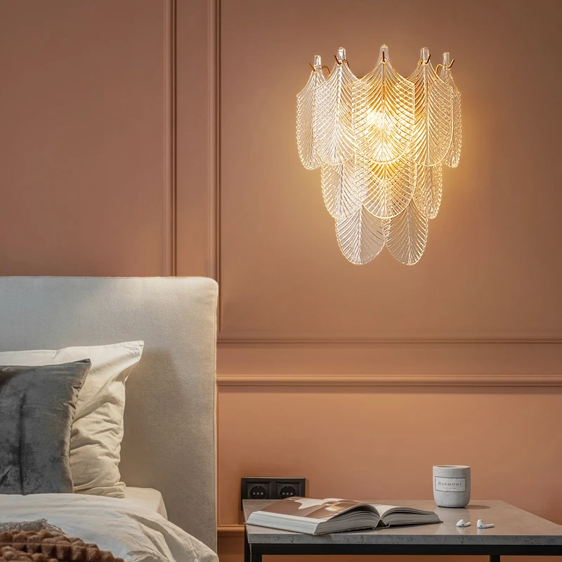 Temar moderne Messing Wand leuchte führte Innen Gold Kupfer Wand leuchte Licht wunderschöne kreative Dekor für zu Hause Bett