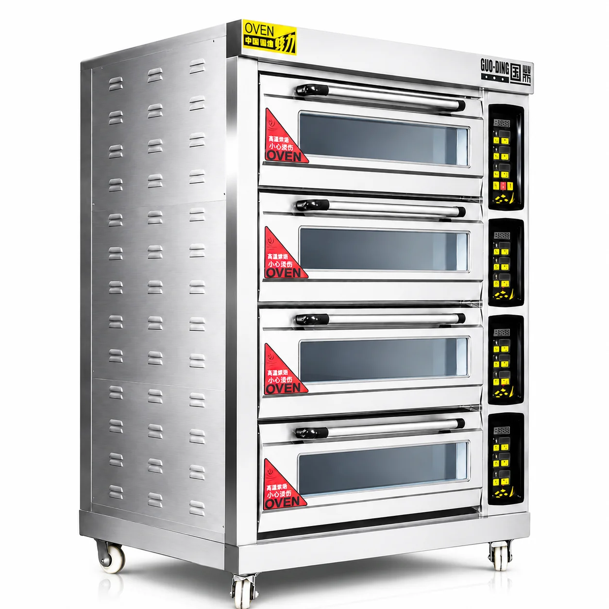 Wholesale Oven Price 1 2 3 4 Deck Electric Gas Oven for Baking for Hotel and Restaurant Guangzhou Factory Baking Oven