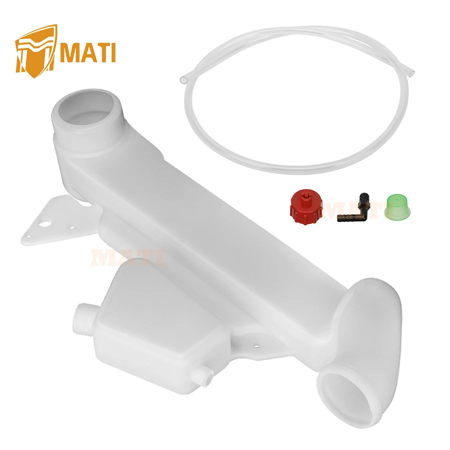 

M MATI Clutch Cover Downtube Inlet Duct w/ Hose + Overflow Cap For Polaris Trail Boss Big Boss Sportsman Sport Xpress Norwegian