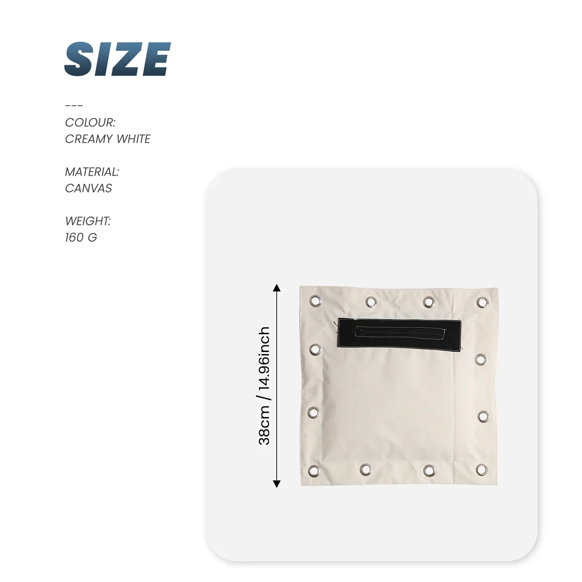 38 x 38cm Heavy Duty Wing Chun Punch Bag Empty Sand Bag Kung Fu Martial Arts Wall Bag Kick Boxing Punch Bag Rich