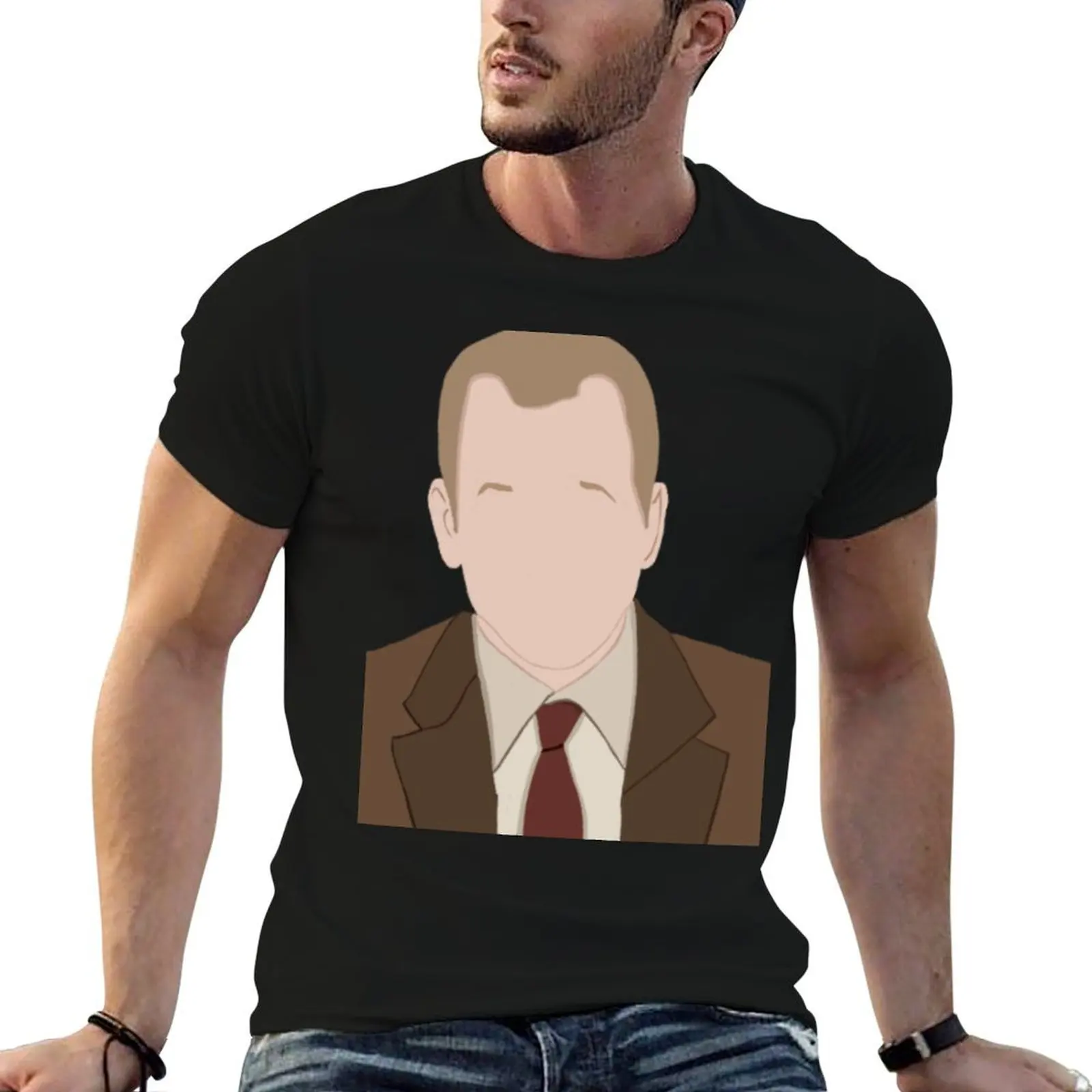 Toby flenderson T-Shirt man t shirt graphic men t shirt cotton 100% t shirt custom print T-shirt