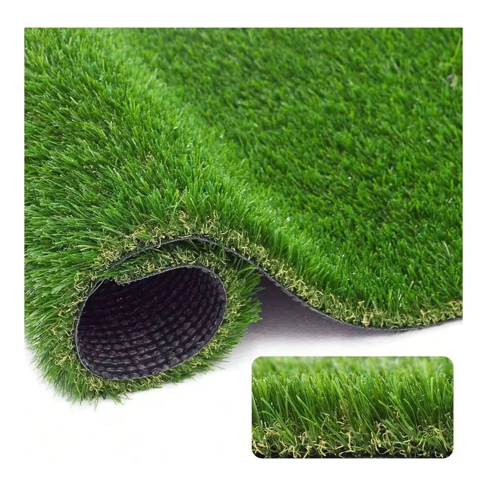 

Inch Artificial Turf Grass, 4FTx 6FT Grass Rug Indoor Outdoor, Realistic High Density Sturdy Artificial Turf Carpet Dogs Pets G