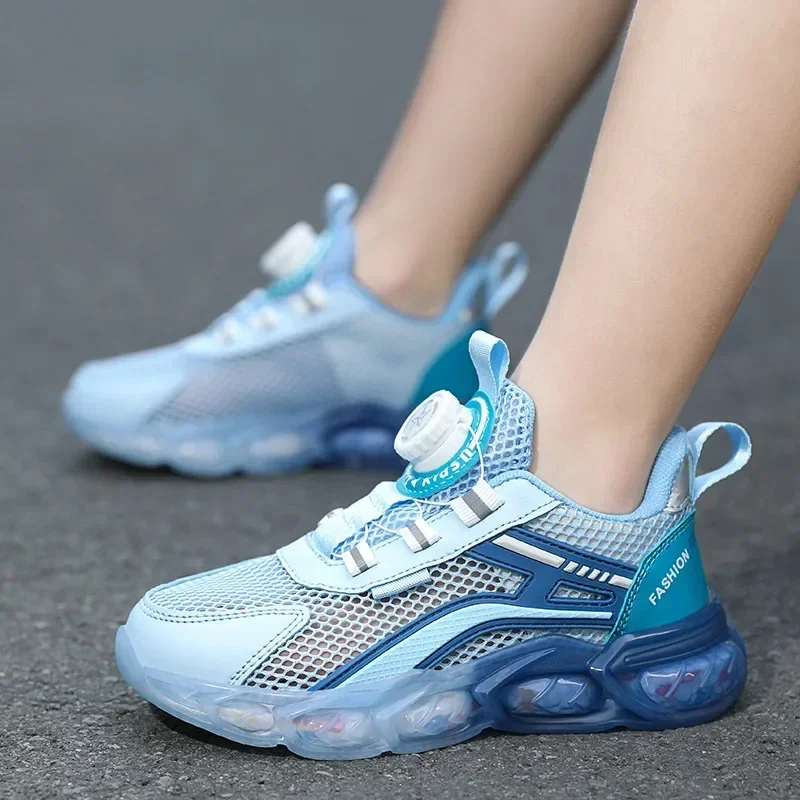 

Children Summer Shoes for Girls and Boys 4-8Y Kids Tennis Mesh Sneakers Pink,blue,toddlers Shoe Outdoor 2308