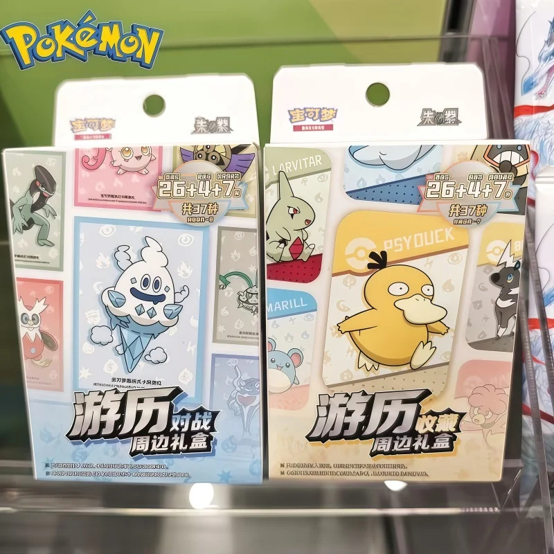 

New Pokemon Tcg Simplified Chinese Scarlet & Violet Journey Battle Gift Box Collection Peripheral In Stock Toy Figure Collection