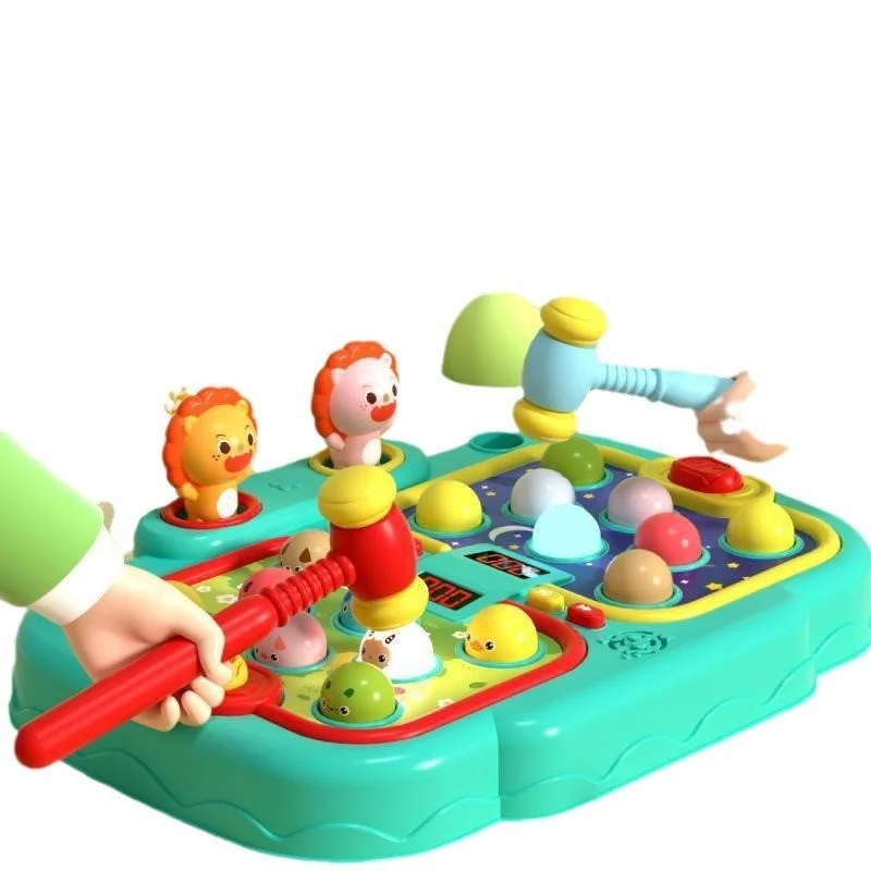 Doki brinquedo-terra elétrica Hog Tabletop jogo, duas pessoas Battle Game Console, cruzamento de nível infantil, venda quente, 2024