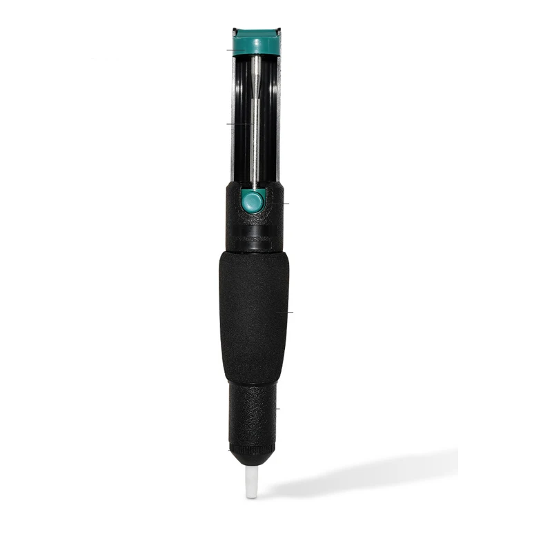 1PC Soft Handle Antiskid Tin Suction Device Automatic Rebound  Suction Gun Soldering Sucker Pen Hand Welding Tools Suction Pump