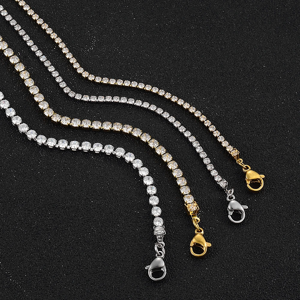 Edelstahlkette Hochwertiger Modeschmuck im Neo-Gothic-Stil für Männer und Frauen – Detail 6