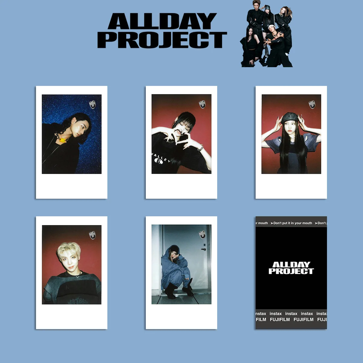 مجموعة جديدة من KPOP بطاقات صور ألبوم ADP الشهيرة، بطاقات سيلفي لمشروع ALLDAY ANNIE BAILEY TARZAN WOOCHAN YOUNGSE قابلة للجمع