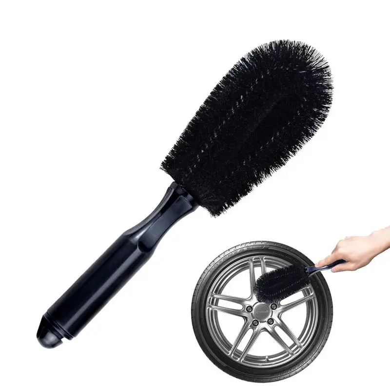 Car Wheel Cleaning Brush, Car Tire Rim Scrub Brush Tire Washing Motor Engine Grille Wheel Wash Brush Tire Rim For Vehicles