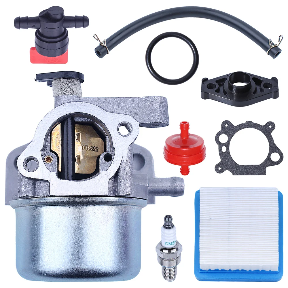 Imagem -04 - Kit Carburador com Vela de Faísca para Ouro 6.25hp 6.75hp Mrs Push Mower 675 190cc