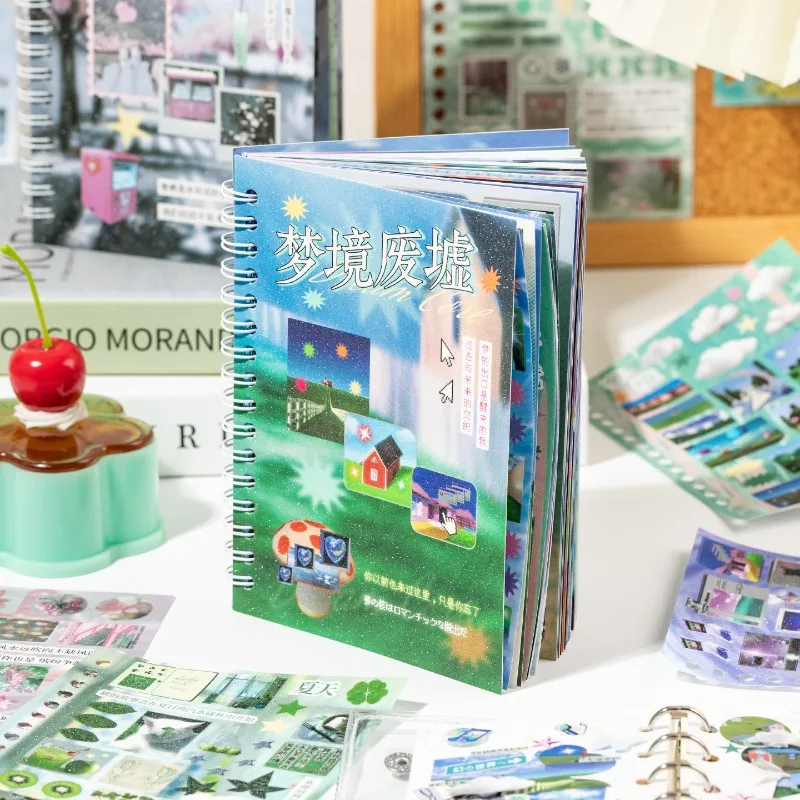 

30 листов/компл. Ретро Y2K Kawaii канцелярские наклейки DIY Декор креативный дизайн животное скрапбук журнал наклейка чехол для телефона наклейка