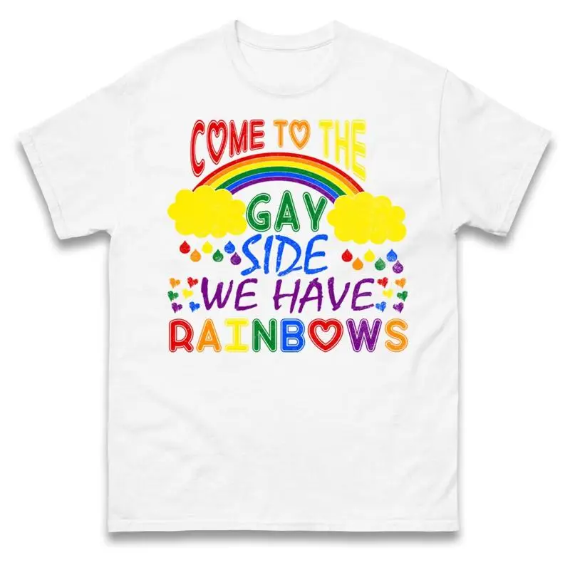 

Футболка Come To Gay Side We Have Rainbows Lgbt Pride