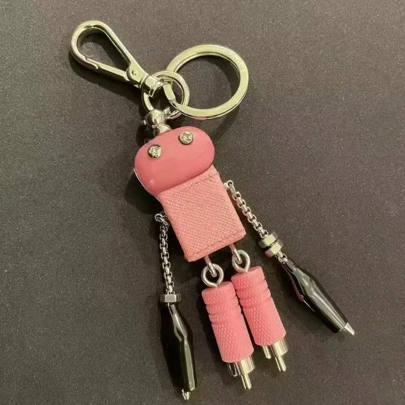 Alloy Material Fashionable Keychain Pendant Bag Accessory with Letter Pattern Stylish Retail And Dropshipping Bag Charm image 5