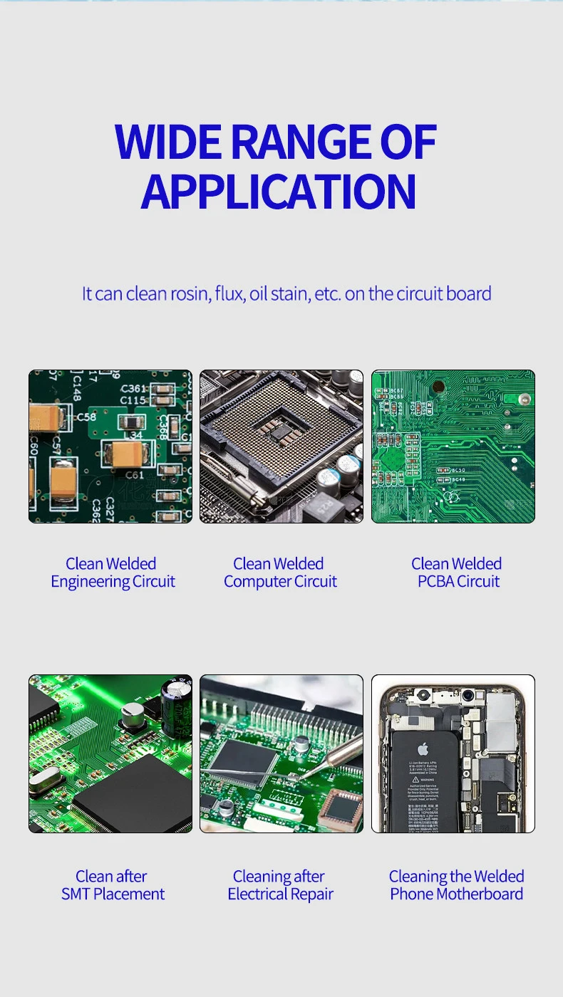 MECHANIC S880 520g Lead-free Washing Water Mobile Phone Repair Electronic Motherboard PCB Board Soldering Flux Clean Liquid