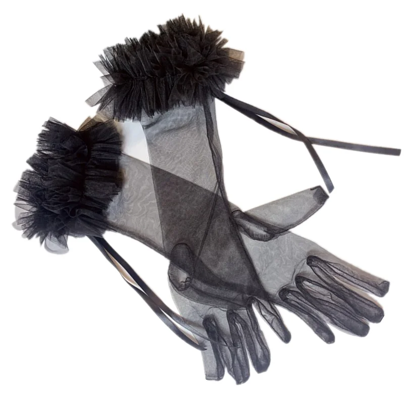 black-mesh-lace-gloves-dress-long-retro-gothic-halloween-photo-studio