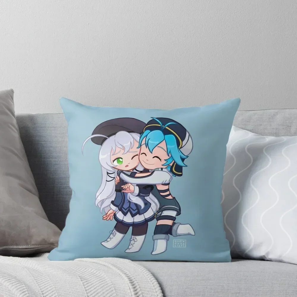 

Trails of Cold Steel: Sisterly Bond Throw Pillow sleeping pillows christmas decorations 2025 luxury decor pillow
