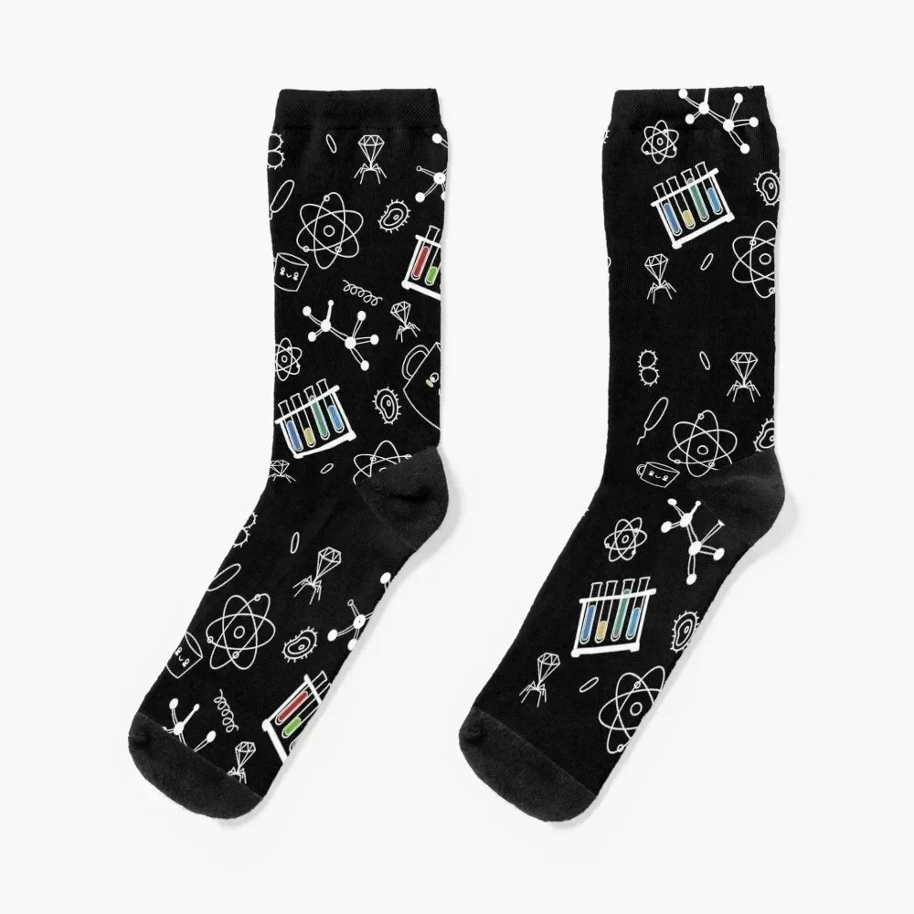 

biology Socks anti slip football Non-slip hiking floral Socks Ladies Men's