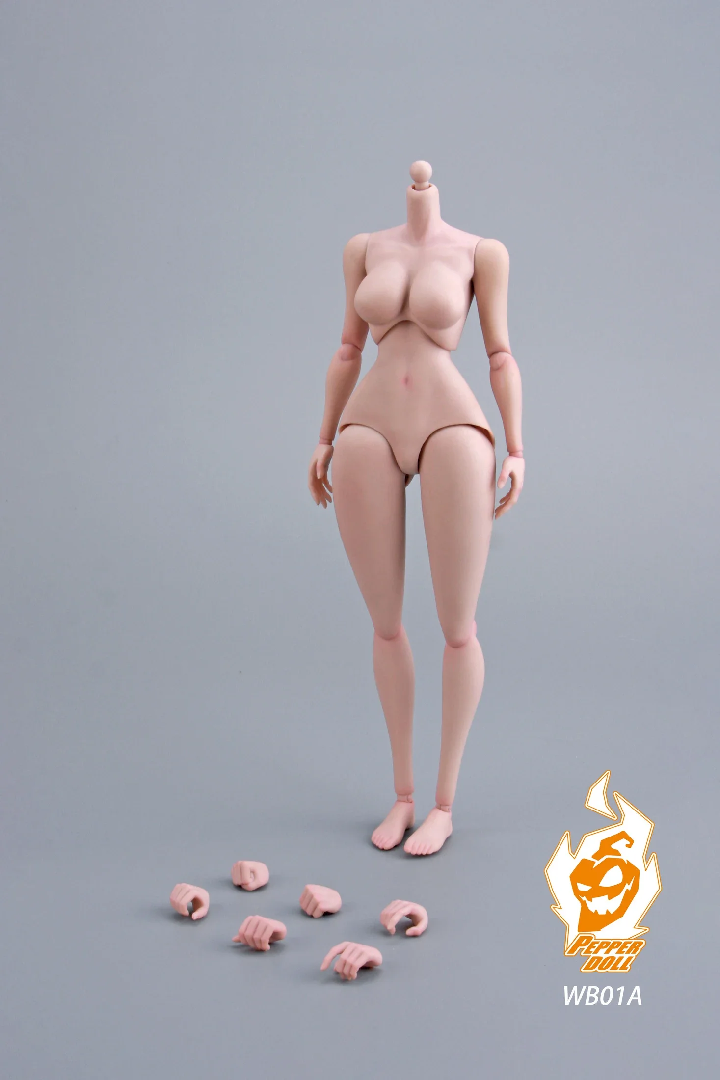 

In Stock PEPPER DOLL 1/6 Soldier WB01A Cartoon Comic Body Shape Female Solid Body 12inch Action Figure Model Toys Ornament Gifts