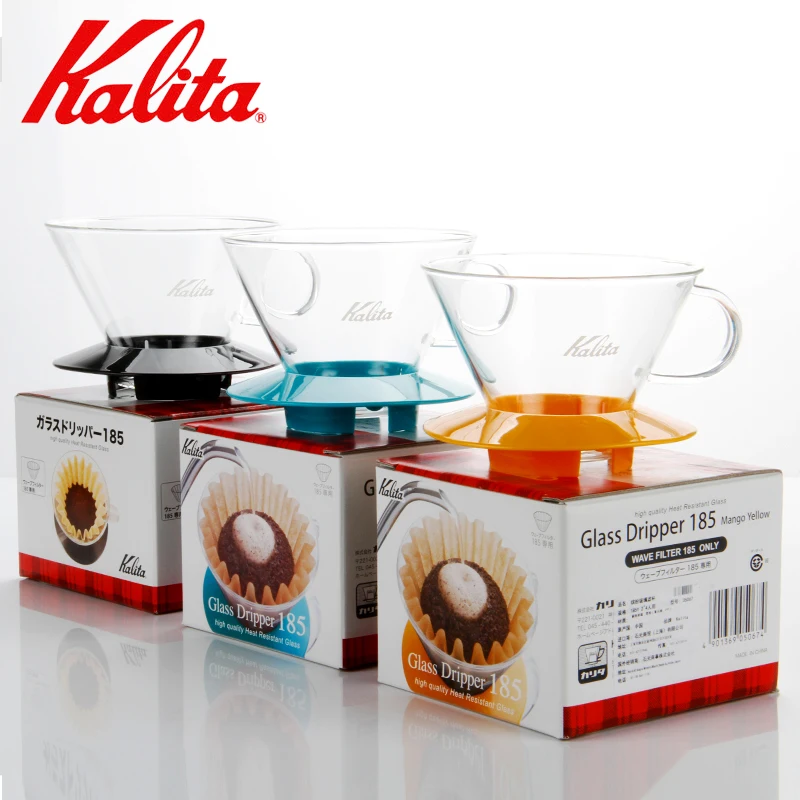 

Капельный фильтр Kalita - Wave для кофеварки, ручной капельный фильтр, 2 - 4 чашки, капельная Кофеварка, 185