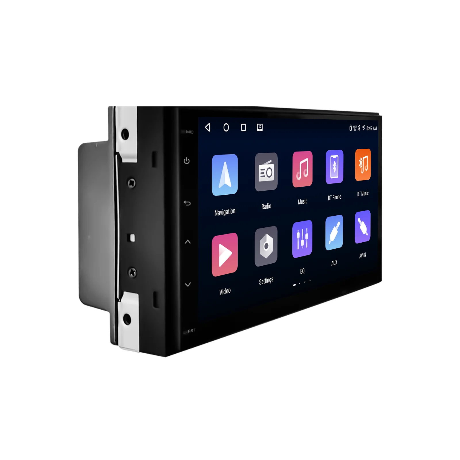 

Ultra Slim 7 Inch Android Car Radio 4+64G Carplay Double Din Multimedia Car Audio Screen For Honda Civic 11th Gen Radio