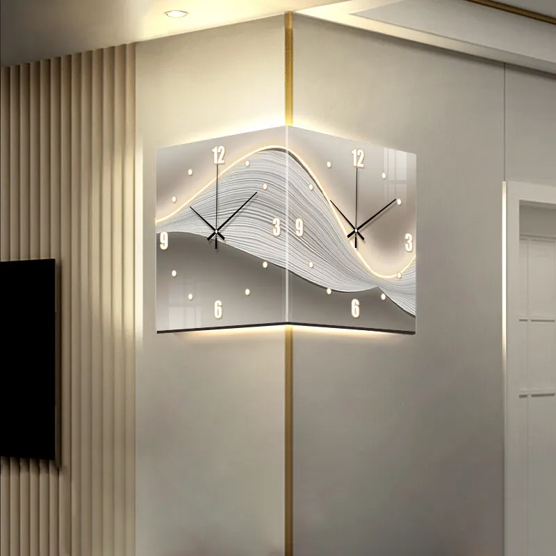 Creative Fashion Wall Clocks Living Room Luxury Modern Aesthetic Wall Watch Nordic Minimalist Horloge Murale Room Decorations