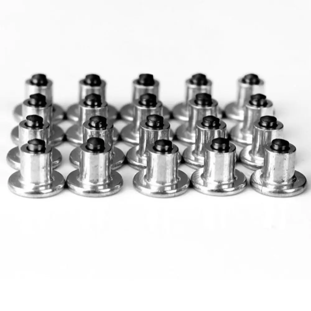 

50 Pcs 50 Pcs 6.5mm/0.26" Tyre Stud Screws Anti-Slip Wheel Snowing Spikes Nails Stud Tire Spikes Car