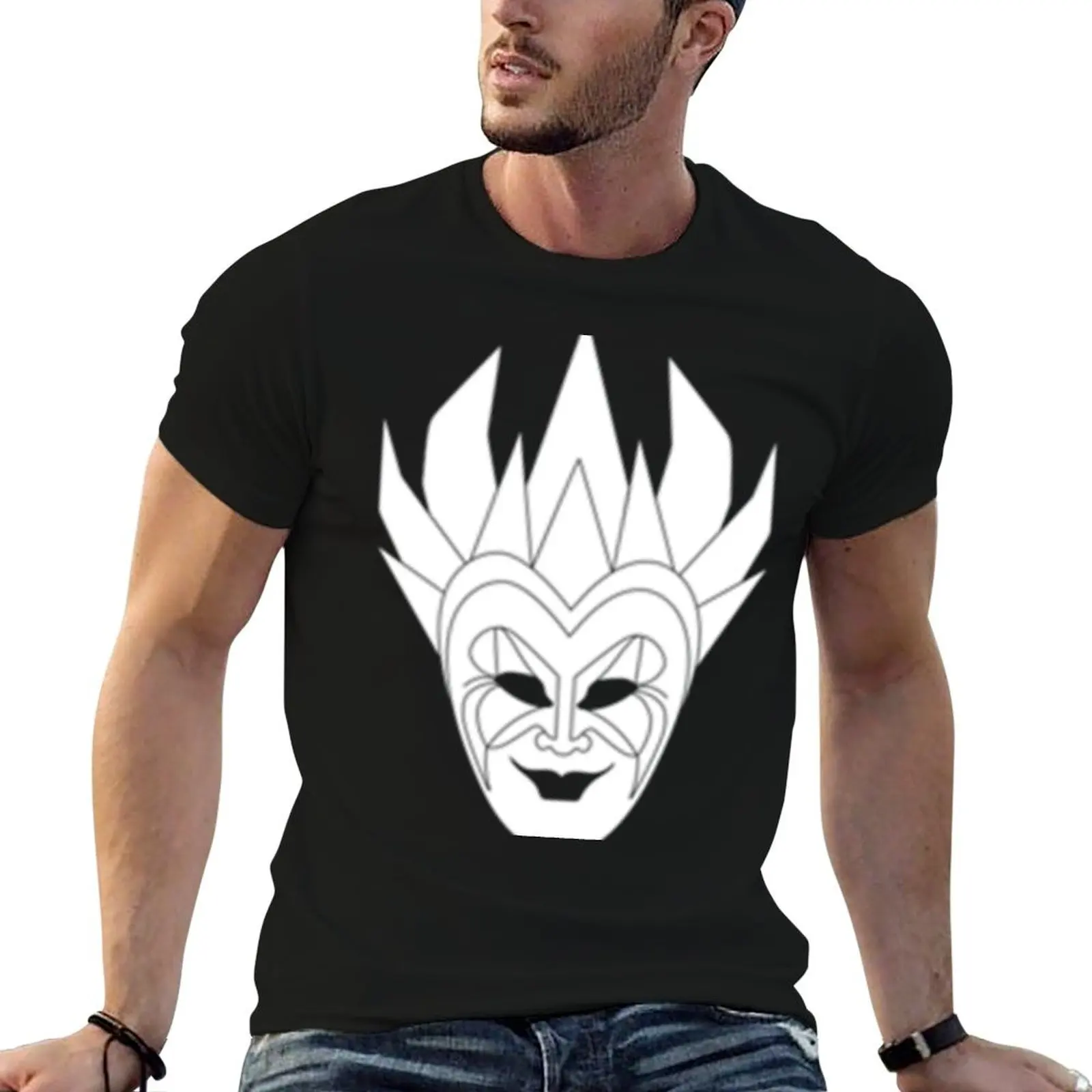 

Mask Logo Boris Brejcha T-Shirt sweat oversized graphic tee anime shirts men