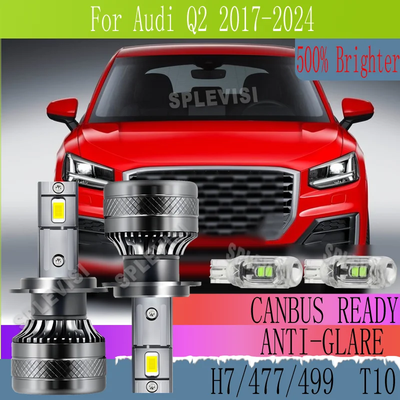 

Easy Install Durable Waterproof Long Lifespan Plug and Play LED HEADLIGHT For Audi Q2 2017 2018 2019 2020 2021 2022 2023 2024