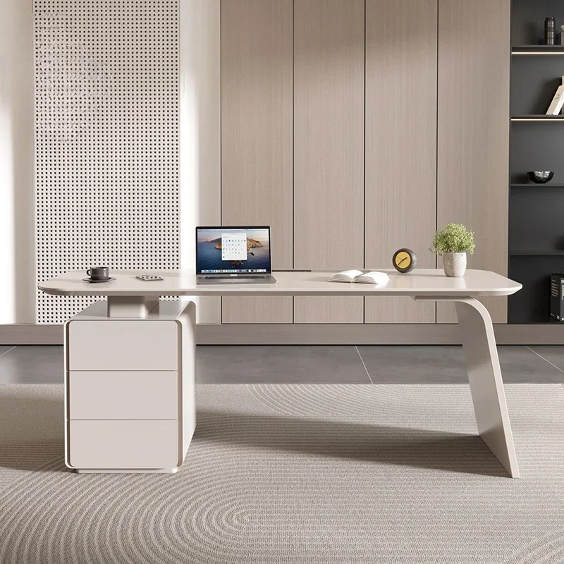 

Desk Office Workshop Table Minimalist Professional Furniture Executive Reception Computer Desks Corner Escritorios Workstation