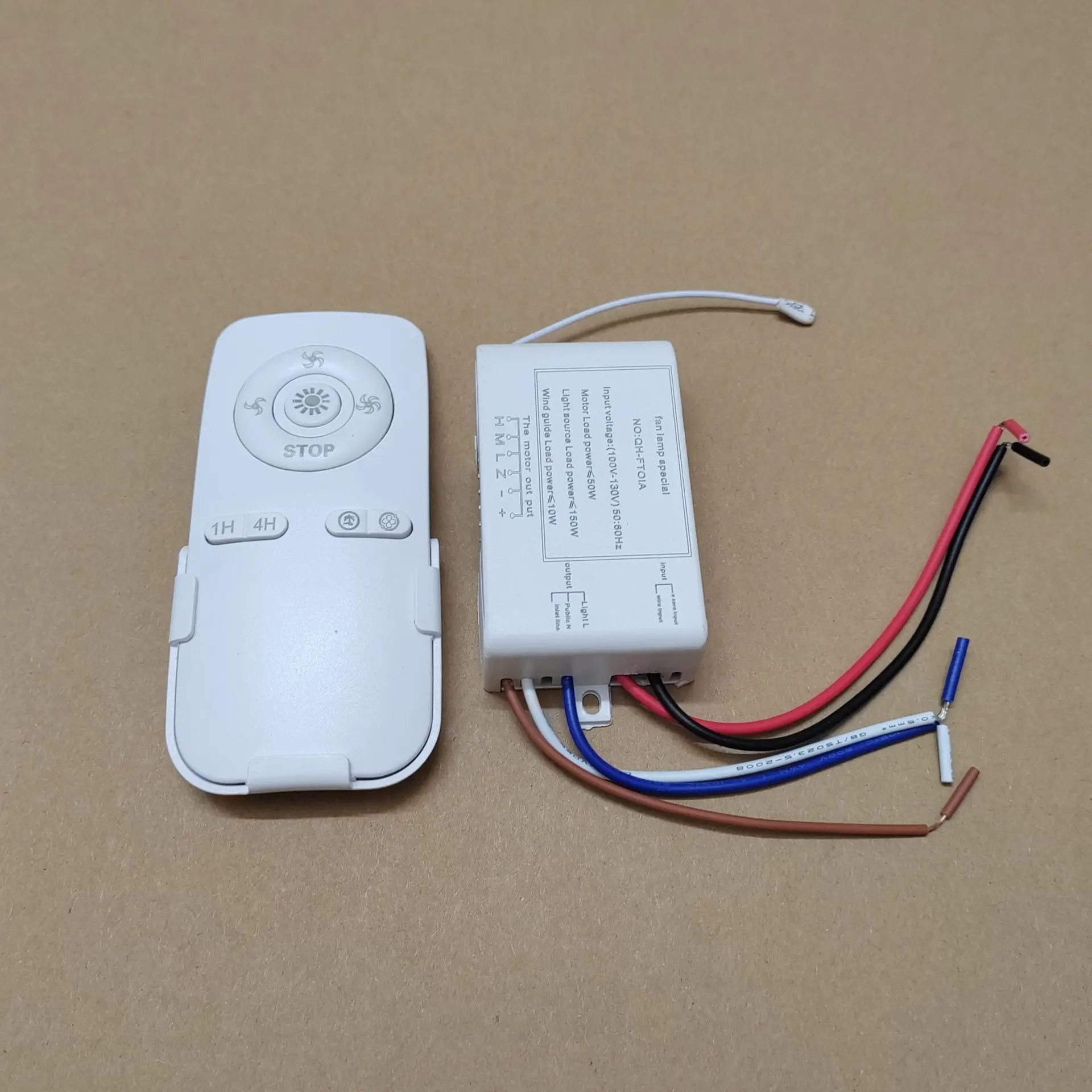 Ricevitore telecomando luce ventilatore da soffitto FT-100