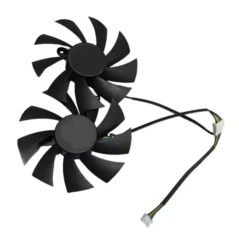A13E-Для ZOTAC GA92A2H 2 шт. 87 мм охлаждающий вентилятор для GTX 1660 Ti RTX 2060 2070 SUPER мини-вентилятор для видеокарты GFY09215M12SPA