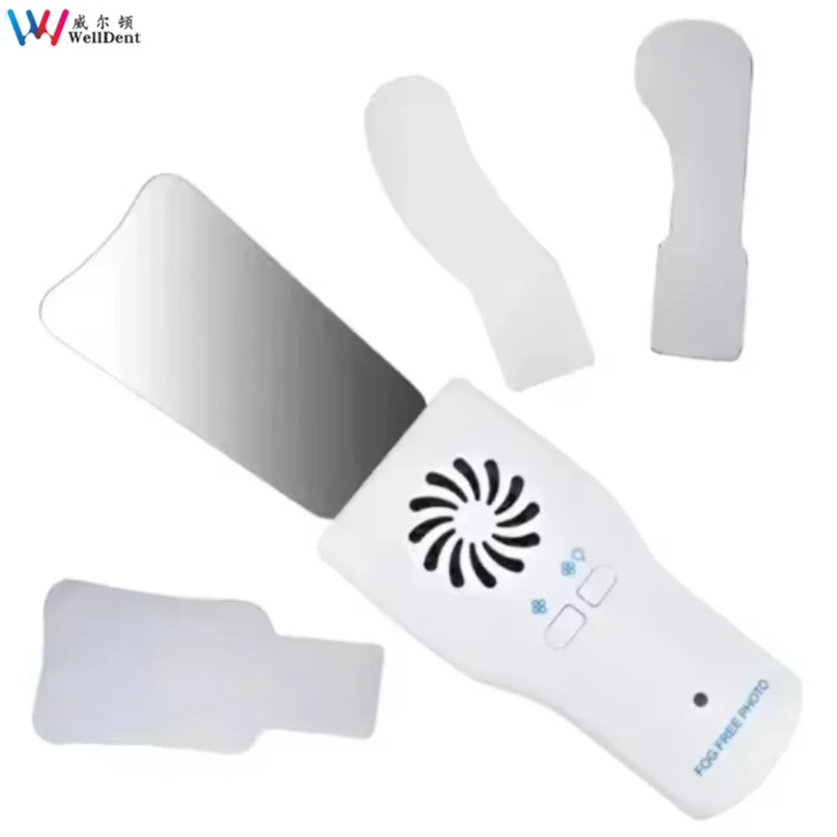 High-qualityTools Led Stainless Mirror 4Pcs Fog Free Mirror/Fog Free Intra Oral Photographys Mirror