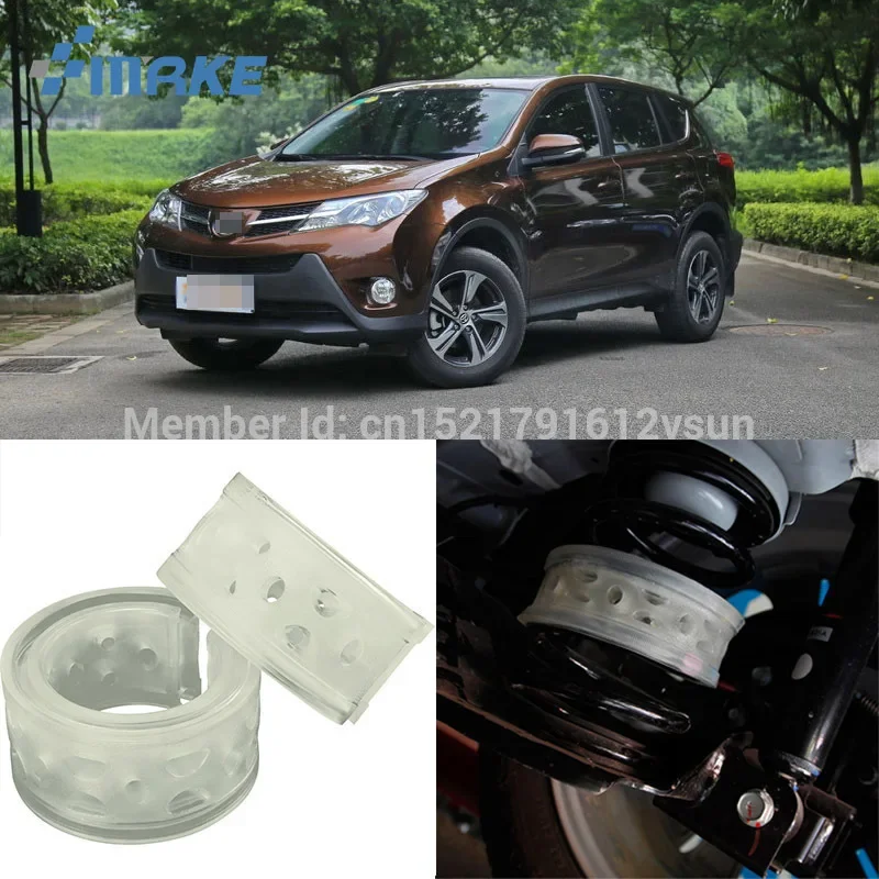 

smRKE For Toyota RAV4 Car Auto Shock Absorber Spring Buffer Bumper Power Cushion Damper Front/Rear High Quality SEBS