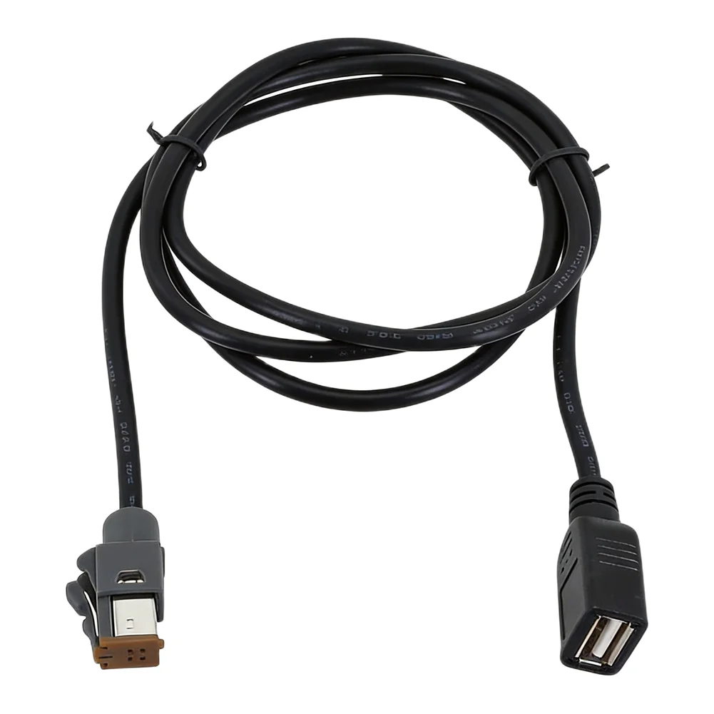 Car Aux Audio Input Media Data Wire To USB Adapter Conector For Outback Cables Replacement AutowwwAccessories